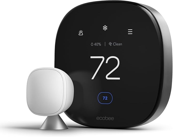 Ecobee Smart Thermostat Premium - Best Overall Smart Thermostat Electronics and Gadgets
