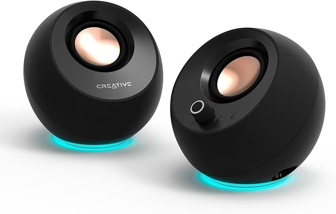 Creative Pebble Pro - Best Budget & Compact Desktop Speaker Electronics and Gadgets