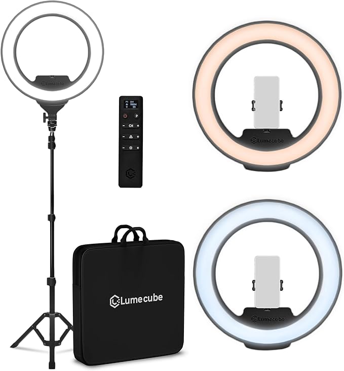 Lume Cube Ring Light Pro - Best Wireless Ring Light for Portability Electronics and Gadgets